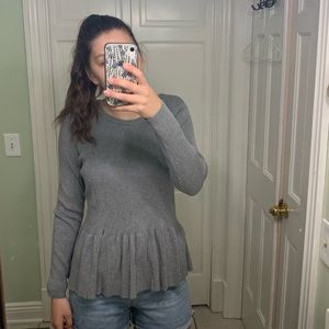 Thick Gray Sweater